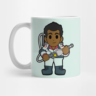 Winston Zeddemore Ghostbusters Chibi Mug